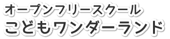 オープンフリースクールこどもワンダーランド